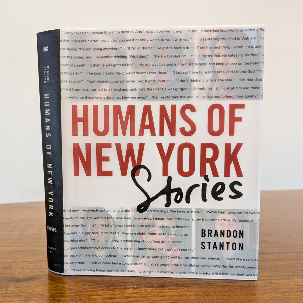 📚 Preloved Hardcover Book 'Humans of New York: Stories By Brandon Stanton